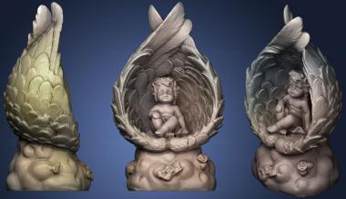3D модель Скульптура ангела (STL)